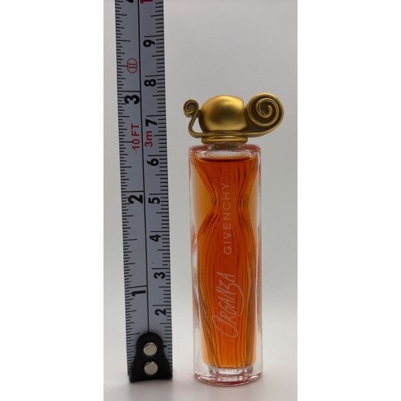 Givenchy Organza Eau De Parfum 5 ml .17 fl oz Miniature Decorative Gold Cap - Picture 4 of 5
